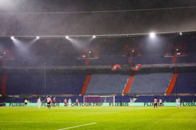 The bizarre reason why Feyenoord fan was seen wearing a Rangers shirt at Celtic clash The bizarre reason why Feyenoord fan was seen wearing a Rangers shirt at Celtic clash