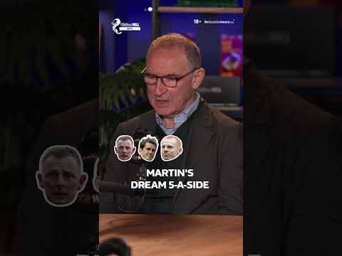 Martin O’Neill’s five-a-side DREAM team