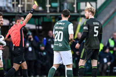 After what Celtic had to put up with the today, the Ibrox side has NO right to complain about the standard of refereeing...