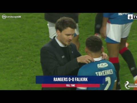 BOOOOO Angry Bears | Full Time Scenes Rangers 0-0 Falkirk | Danny, Danny Rohl 🙌