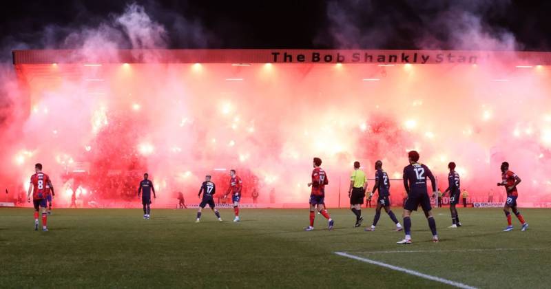 Celtic and Rangers fans letting off flares at matches could be banned from grounds