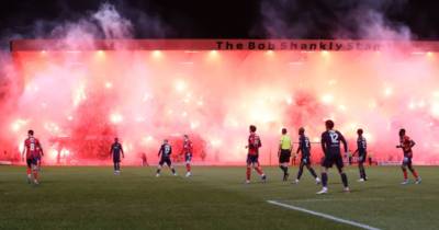 Celtic and Rangers fans letting off flares at matches could be banned from grounds Celtic and Rangers fans letting off flares at matches could be banned from grounds