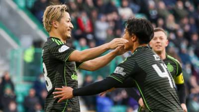 Celtic edge closer to top of Premiership after holding on to beat Hibs