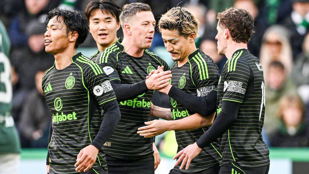 Celtic keep up winning run with victory over Hibernian