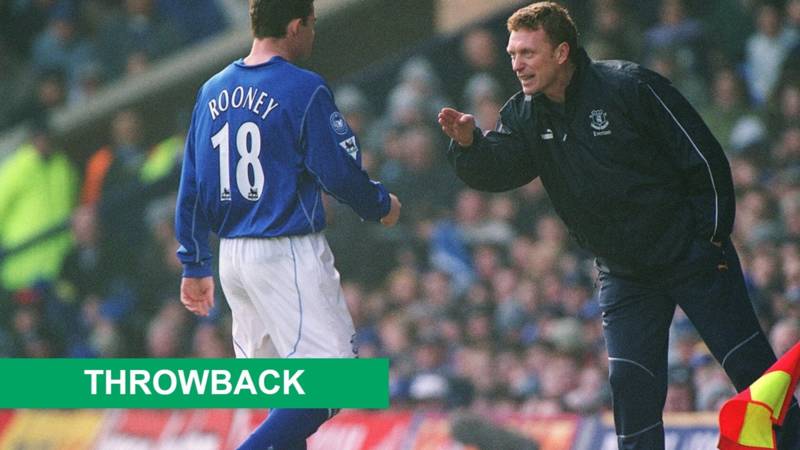 David Moyes names the Celtic man who was the closest he’d seen to Wayne Rooney