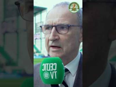 Hibs v Celtic Martin pre match interview