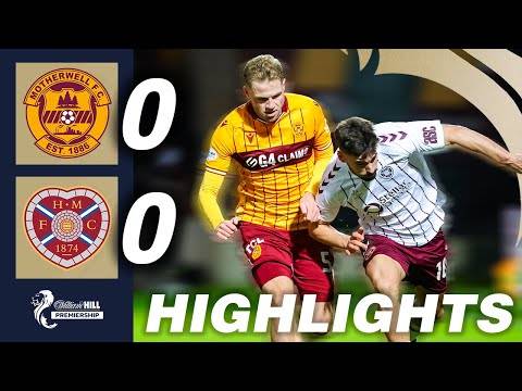 Motherwell 0 &ndash; 0 Heart of Midlothian | HIGHLIGHTS | William Hill Premiership