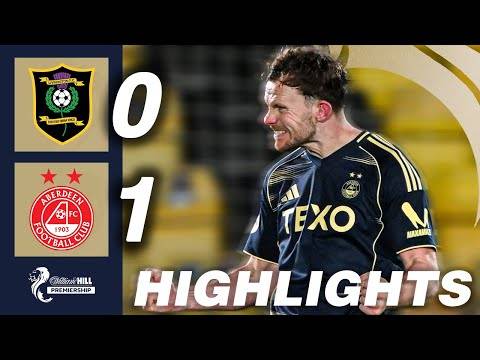 Livingston 0-1 Aberdeen | HIGHLIGHTS | William Hill Premiership