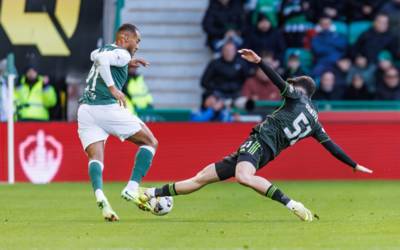 Michael Stewart tells Colby Donovan ‘what saved him’ from a Celtic red card vs Hibernian