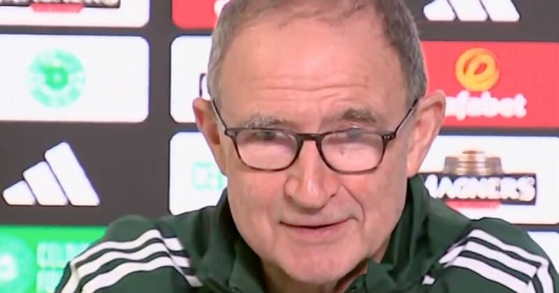 Martin O’Neill tells Wilfried Nancy ‘it’s over to you’ as interim Celtic boss leaves media chuckling with sign off