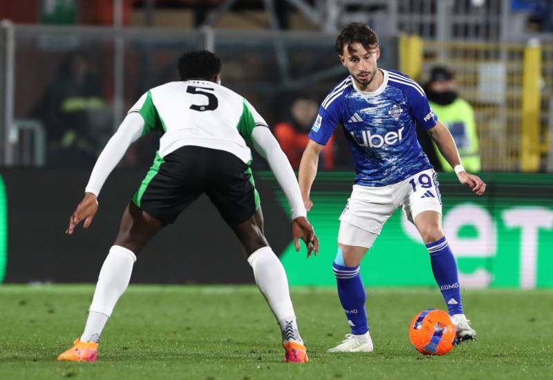 A bitter-sweet situation for Celtic title winner Nicolas Kuhn at Cesc Fabregas’ Como