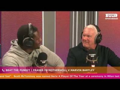 Beat the Pundit | Fraser in Motherwell V Marvin Bartley Beat the Pundit | Fraser in Motherwell V Marvin Bartley