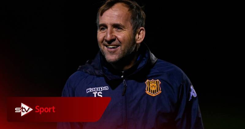 Tommy Sloan says Auchinleck Talbot v Celtic is ‘biggest tie’ of his long career