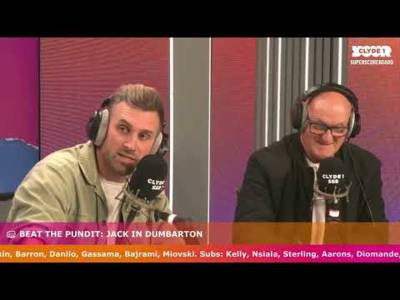 Beat the Pundit | Jack in Dumbarton V Jim Duffy