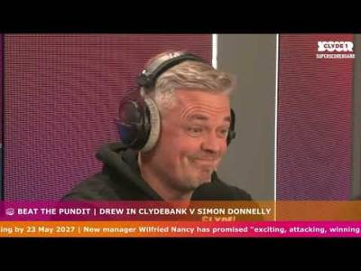 Beat the Pundit | Drew in Clydebank V Simon Donnelly