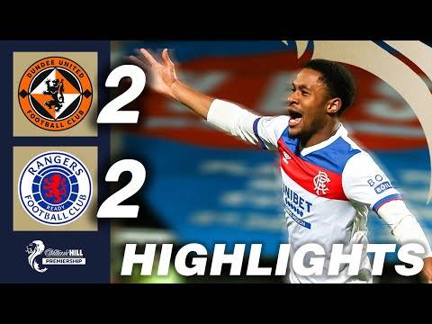 Dundee United 2-2 Rangers | HIGHTLIGHTS | William Hill Premiership