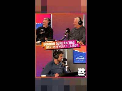 Gordon Duncan has a fun anecdote about one of Martin O’Neills last press conference 🫖 ☕ Gordon Duncan has a fun anecdote about one of Martin O’Neills last press conference 🫖 ☕