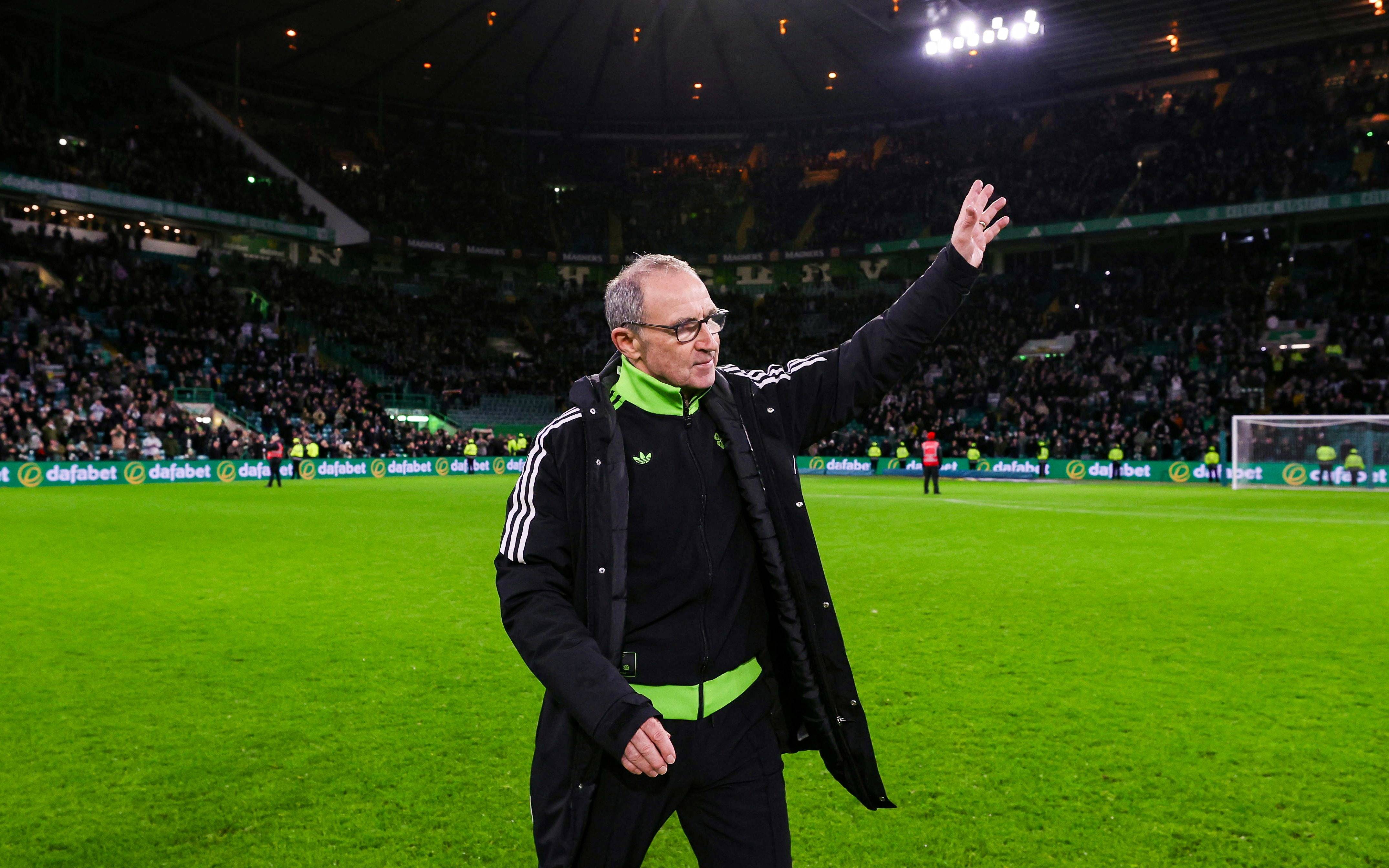 Inside Martin O’Neill’s emotional Celtic dressing room address after winning send off as fans bid farewell to ‘true great’