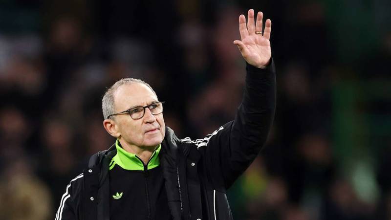 Martin O’Neill sends emotional message to Celtic players