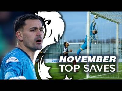 BIG STOPS 🛑 | November’s Top Saves | William Hill Premiership