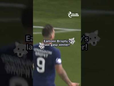 Eamonn Brophy’s BELTER v Rangers 🐺🤘 Eamonn Brophy’s BELTER v Rangers 🐺🤘