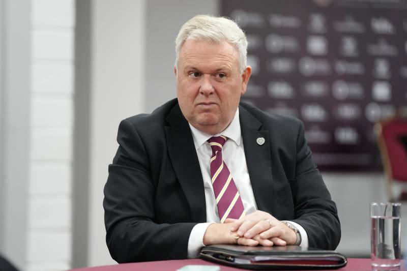 Hearts chief sends title charge warning to Celtic and Rangers