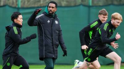 Training Gallery: Celtic v Hearts