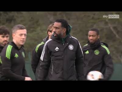 Wilfried Nancy First Training Session As Celtic Manager