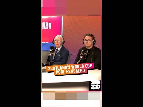 Scotland’s Group Draw for the World Cup ⚽️ We’ll be comin’ down the road??