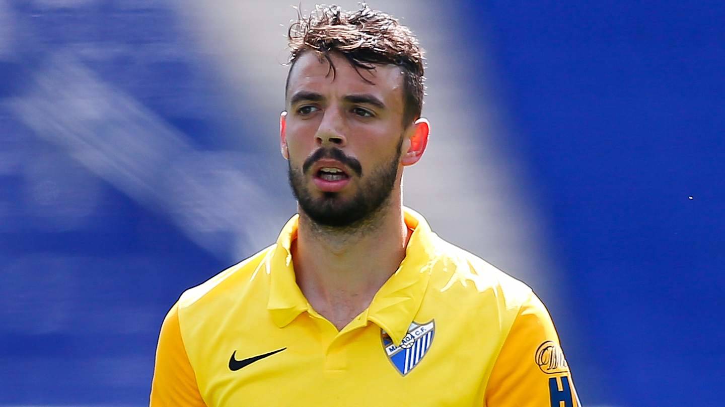 29-year-old former Atletico Madrid player pictured in Celtic jacket