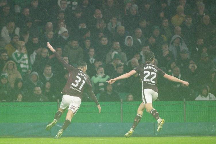 Cavan’s Oisín McEntee on target for Hearts as Celtic’s Nancy era starts with defeat