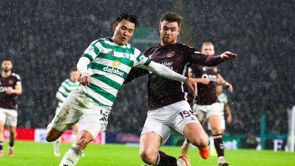 Celtic suffer 2-1 home defeat to Hearts