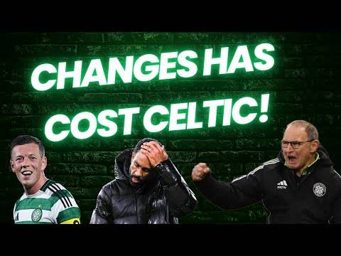 Changing Managers and Formations for Celtic Could Cost Them the League!