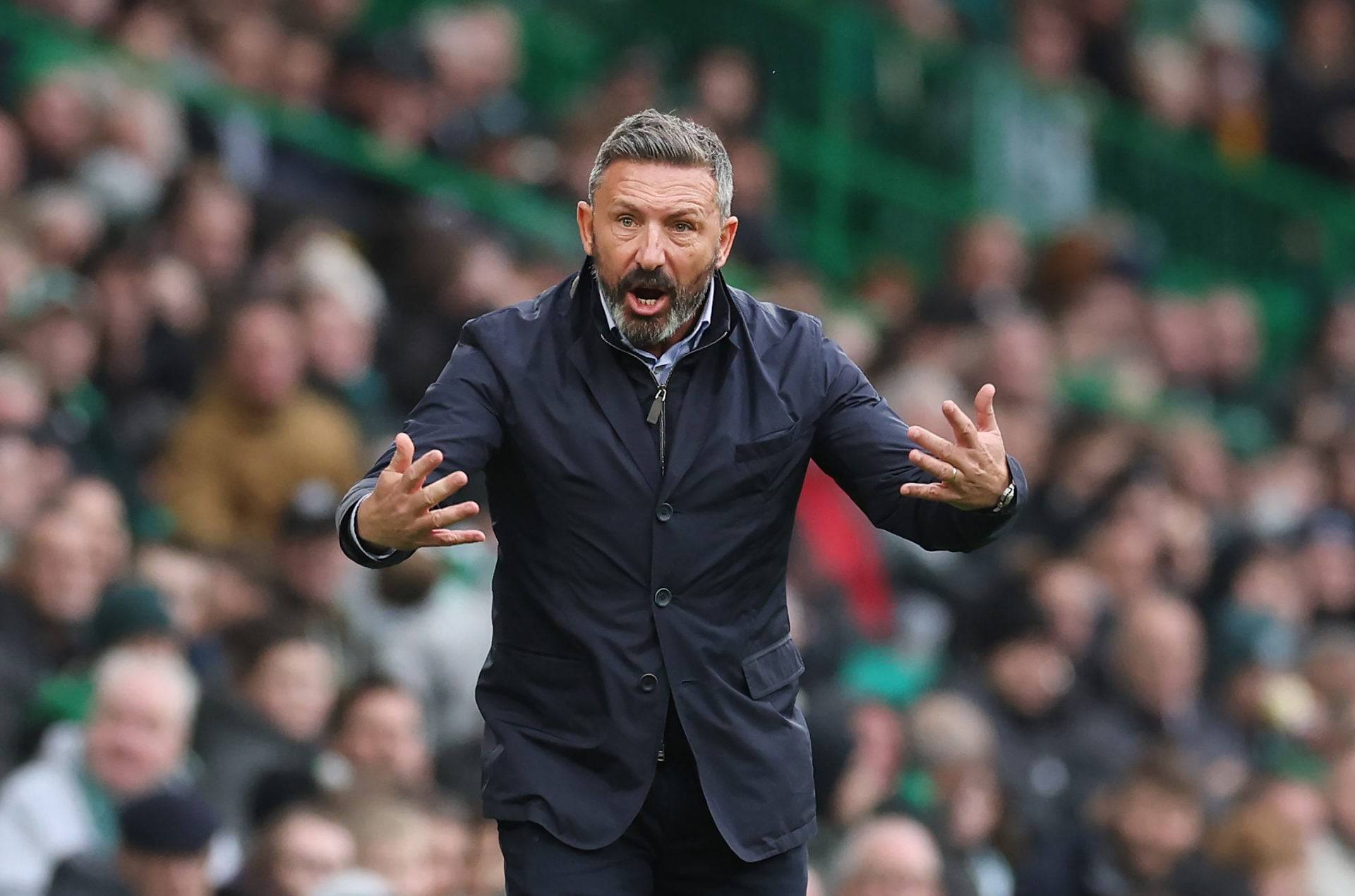 Derek McInnes made surprising pre-match admission about Celtic’s starting XI vs Hearts