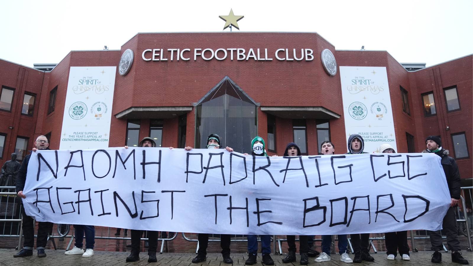 I followed the Celtic supporters’ protest march on Parkhead &ndash; this is what happened