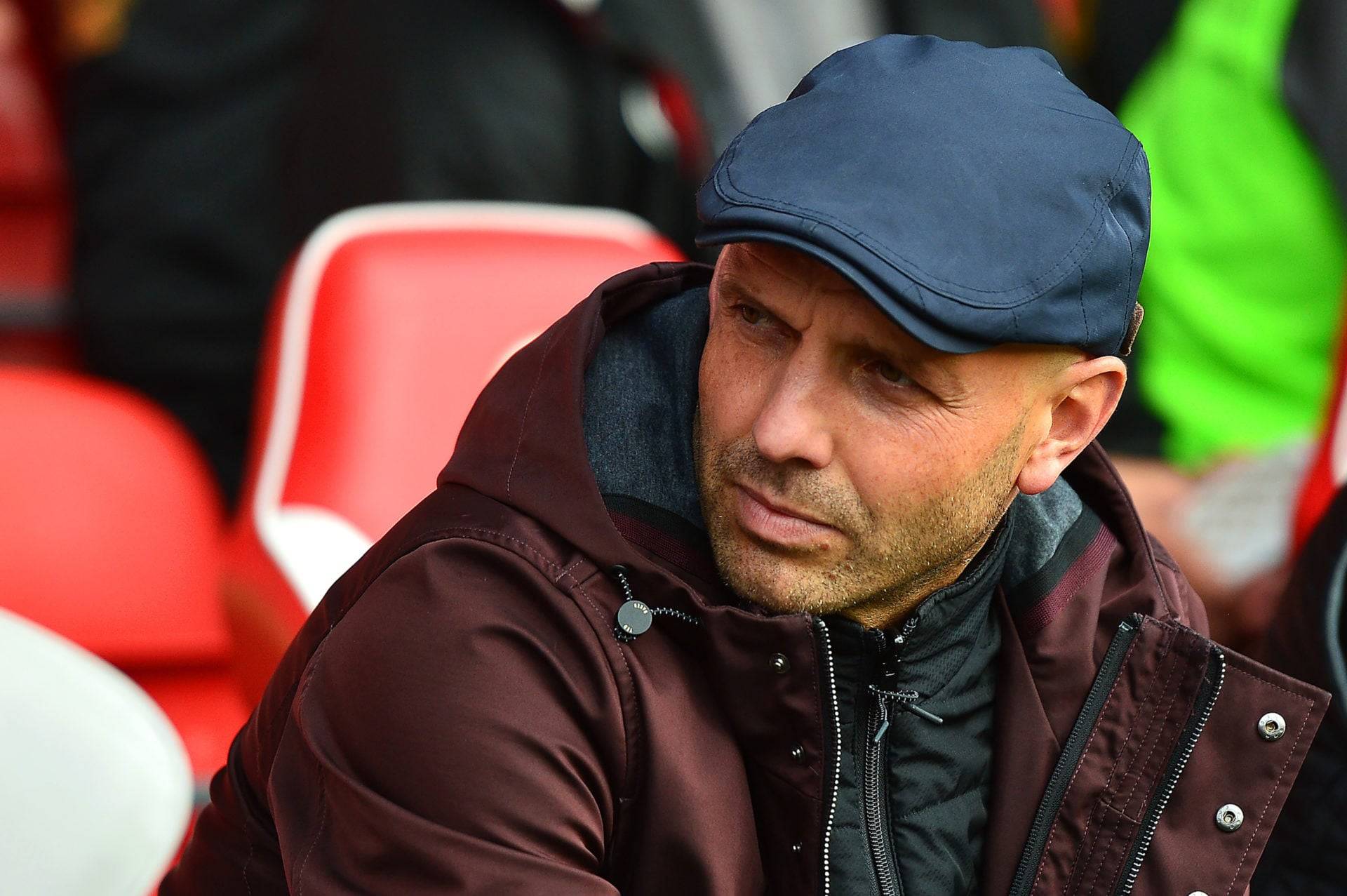 Sky Sports commentator catches Celtic chief Paul Tisdale in embarrassing act during Hearts defeat