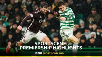 Watch: Sportscene – Celtic v Hearts highlights Watch: Sportscene – Celtic v Hearts highlights