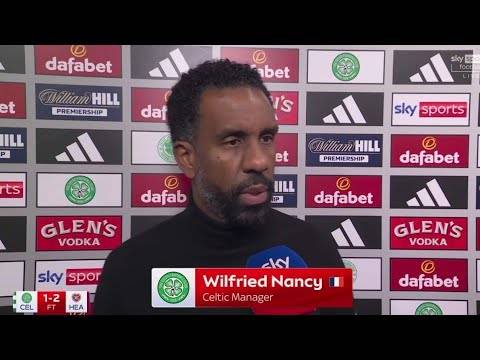 Wilfried Nancy Post Match Interview After Celtic Defeat To Hearts