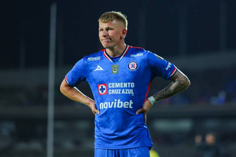 Former Celtic transfer target Mateusz Bogusz seems destined to leave Cruz Azul after full-time antics