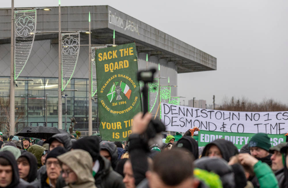 Celtic board are attacking fans ahead of backing Nancy