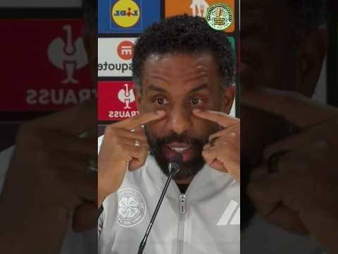 Wilfried Nancy press conference Celtic vs AS Roma