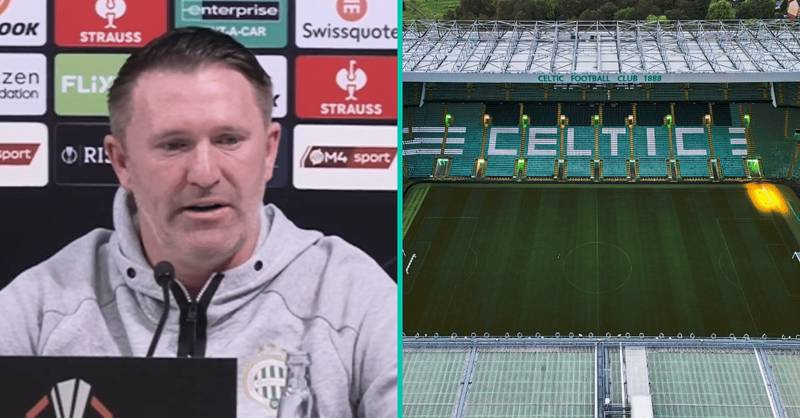 Robbie Keane Had Intriguing Response To Question About Potential Celtic Move Robbie Keane Had Intriguing Response To Question About Potential Celtic Move