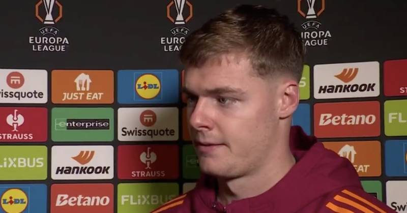 Evan Ferguson reveals Roma mercilessly pounced on Celtic stars who ‘didn’t know what they were doing’
