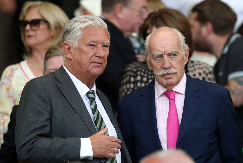 Dermot Desmond Makes Rare Celtic Appearance