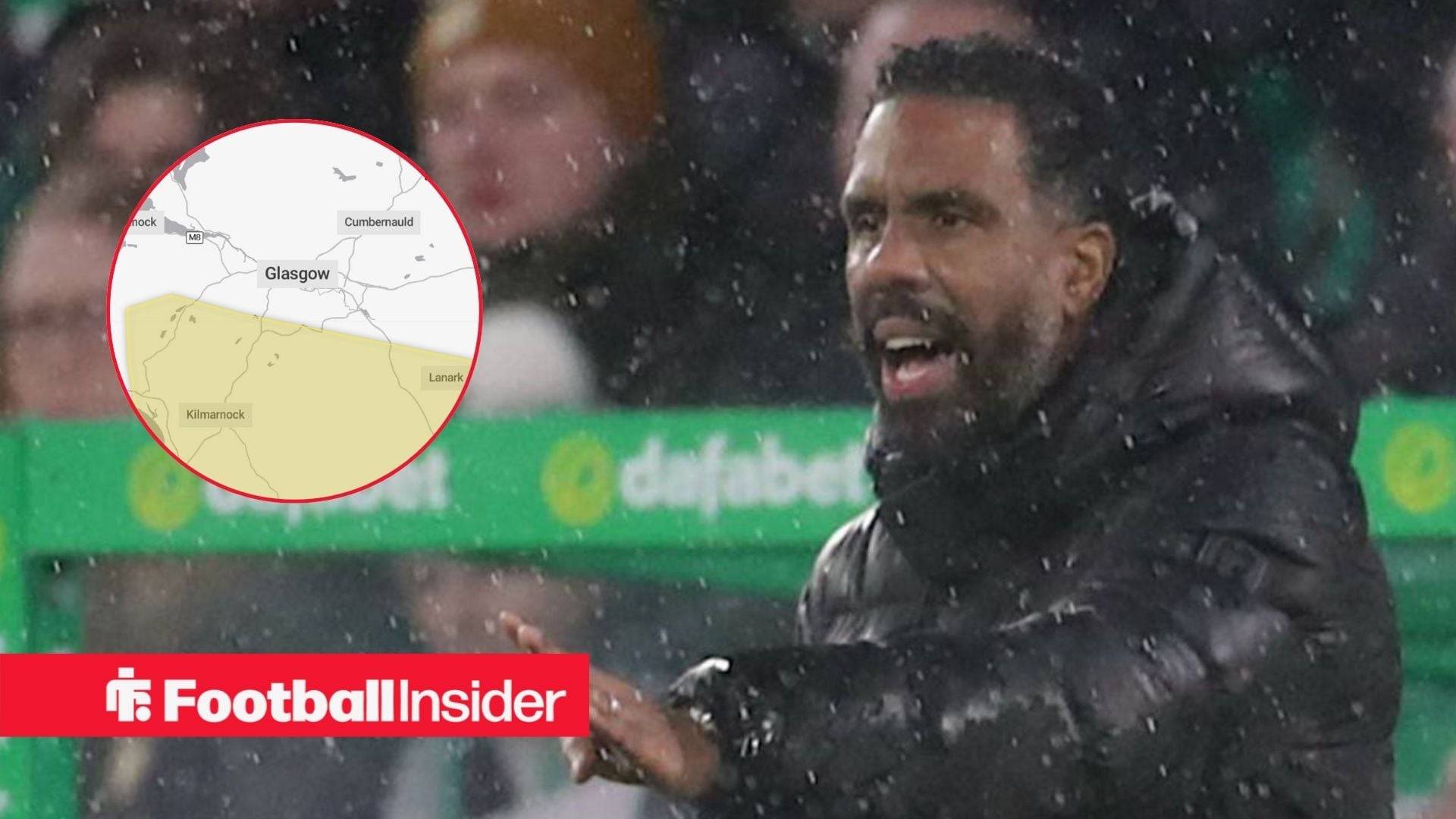 Celtic vs St Mirren postponement latest as Scotland hit by new Met Office weather warning