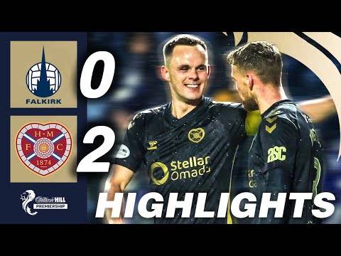 Falkirk 0-2 Heart of Midlothian | HIGHLIGHTS | William Hill Premiership