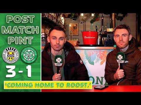 St Mirren 3-1 Celtic | ‘Coming Home to Roost.’ | Post-Match Pint