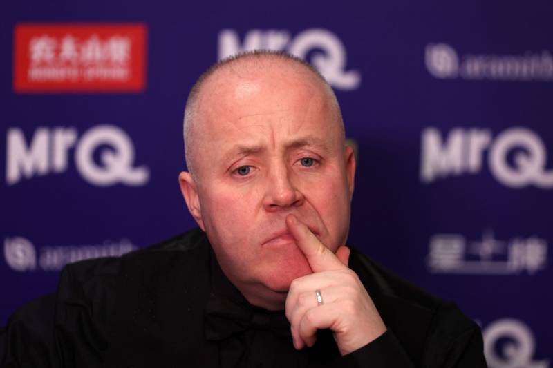 Snooker icon John Higgins shares if Celtic can win the league with Wilfried Nancy