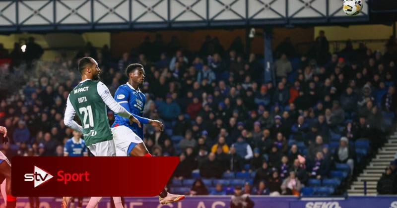 Emmanuel Fernandez on target as Rangers edge Hibernian to move up to third Emmanuel Fernandez on target as Rangers edge Hibernian to move up to third