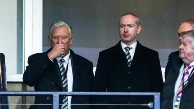 What Peter Lawwell did live on TV during Celtic’s final defeat What Peter Lawwell did live on TV during Celtic’s final defeat